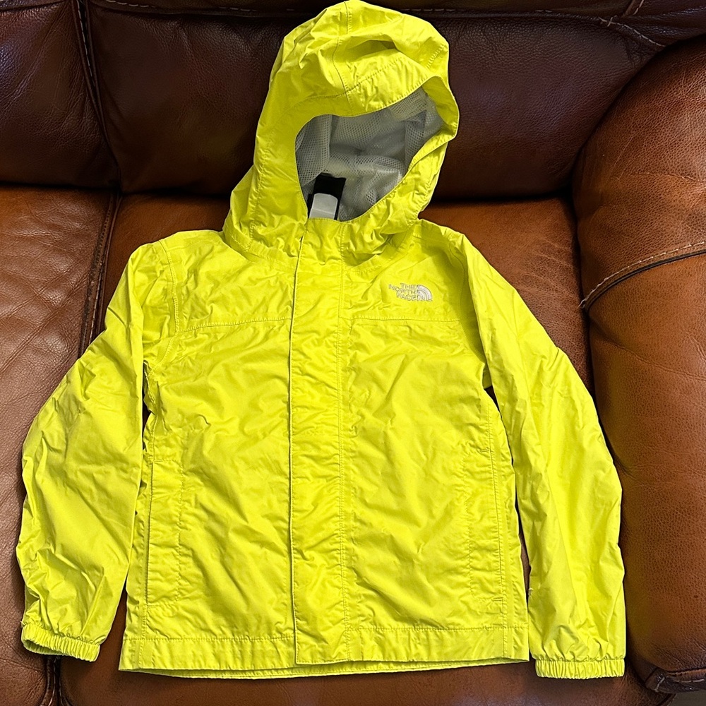 The North Face Kids Bright Yellow Raincoat